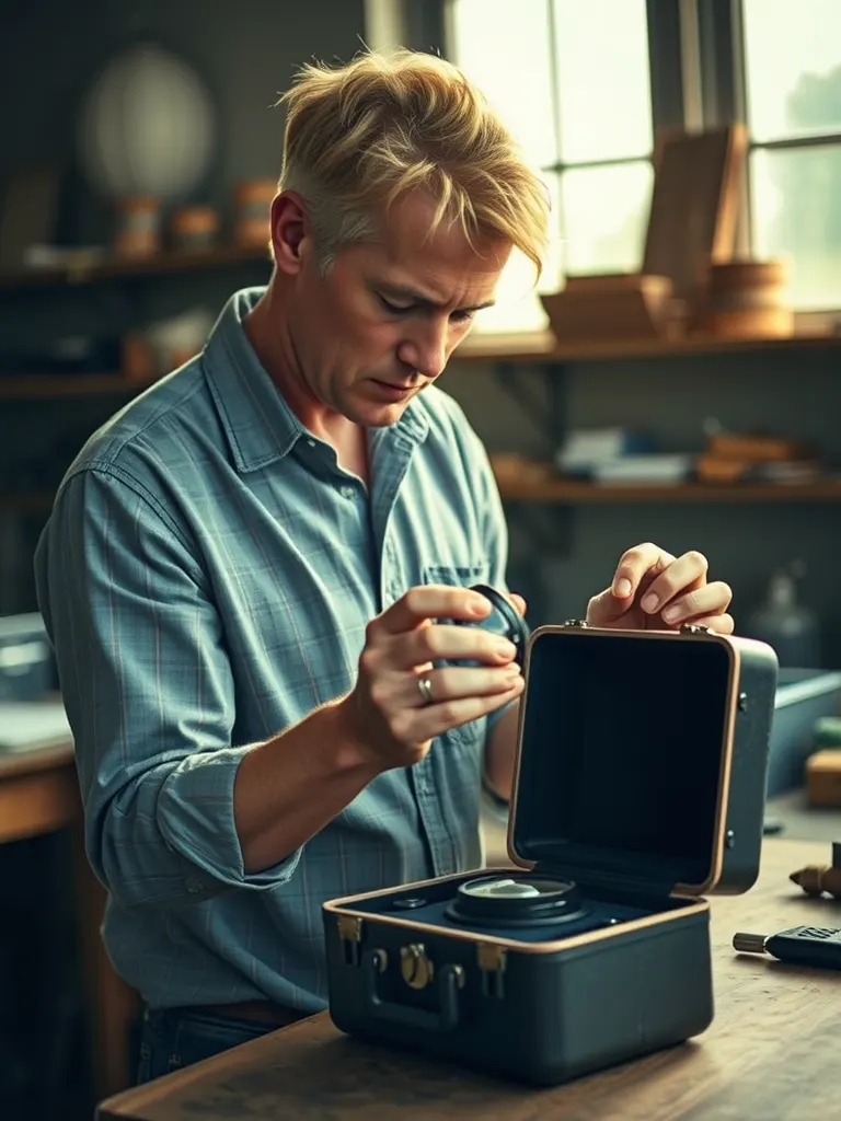 Portrait of Tomas Ivarsson, optometrist