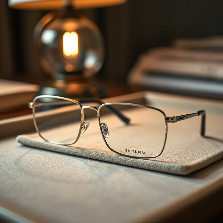 A thin titanium frame by Marrow Optical